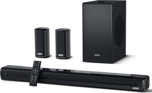 Mivi Fort Sonic 600 Soundbar, 5.1 Channel,Multi-Input and EQ Modes