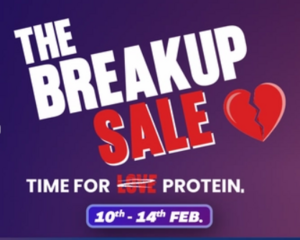 Hyugalife The Breakup Sale - Upto 60% Off | Extra 8% Off