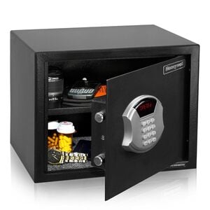 Honeywell Safes & Door Locks - 5103 Medium Steel Security Safe with Hotel-Style Digital Lock, 0.83-Cubic Feet, Black
