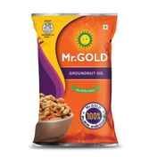 Zepto - Mr. Gold Groundnut Oil Pouch – 1 L (location specific)