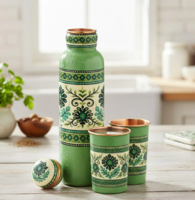 JioMart - Home One Copper Bottle & Glass Gift Set(location specific)