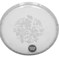 JioMart - Home One Stainless Steel Laser Etched Plate No 13(location specific)