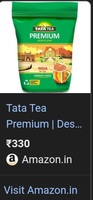 Amazon- Tata tea premium 1kg- 330rs choose one time purchase option(Maybe location specific)