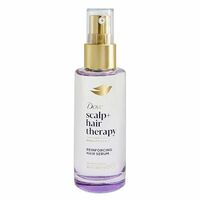 Dove Scalp + Hair Therapy Density Boost Reinforcing Hair Serum with active ingredients 1% Pro-Lipids and Multi-peptides for visibly denser hair
