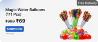 111pcs Magic Water Balloons Only ₹69 - DIGIHAAT