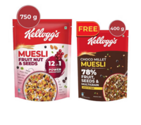 Instamart : Kellogg’s Muesli Fruit, Nuts & Seeds + Choco Millet 1.15kg Free | MaxSaver Deal
