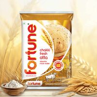 Fortune Chakki fresh atta 5 kg @ 184. 