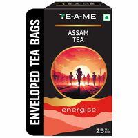 TE-A-ME Energise Assam Tea - 25 Tea Bags | Tea Bags, 25N * 2g =50 gram