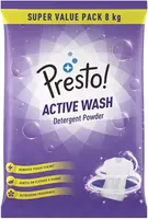 Amazon Brand - Presto! Active Wash Detergent Powder | 8 Kg
