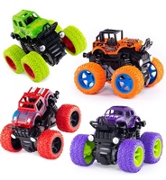 eErlik Plastic Friction Powered Monster Trucks (Pack of 2)
