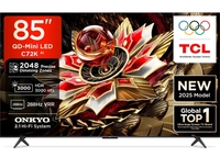 TCL C72K 215 cm (85 inch) Ultra HD (4K) Mini LED Smart Google TV 2025 Edition with Precise Dimming Series Up to 2048 Zones | HDR 3000 nits | CrystGlow HVA Panel