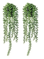 VRB Dec Artificial Greenery Hanging Ferns (Pack of 2)