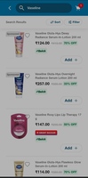 Vaseline products upto 70%off on jiomart