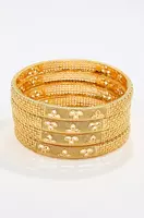  YouBella Jewellery for Women Gold Plated Bracelet Bangles for Women (2.8) 