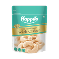Instamart: Happilo Natural Popular Cashews (400g)