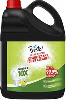 Amazon Brand - Presto! Ultra Strong Disinfectant Toilet Cleaner 5L | Citrus 