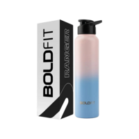 Boldfit Stainless Steel Wall Bottle