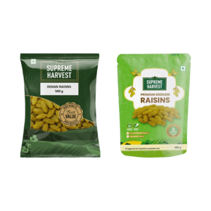 Supreme Harvest Indian Raisins 500g(location specific)