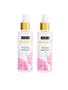 Buy Kapiva Skin Rituals Set Of 2 Rose Water Toner & PH Balancer 200ml Each