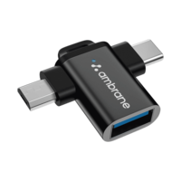2 In 1 OTG Adapter Micro USB