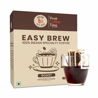Bistro 57 – Easy Brew Pour Over Coffee Drip Bags | Mixed Flavours Monsoon Malabar (Light Roast) & Attikan Estate (Medium Roast) | 100% Arabica | Ready in 2 Minutes | Travel-Friendly | Pack of 2 Sachets