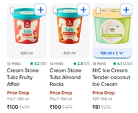 Swiggy Instamart Search Ice Cream 
