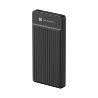 Portronics Luxcell B12 10000mah Power Bank - Black