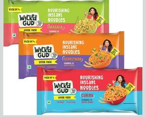 WickedGud Nourishing Instant Noodles Range | No Maida | 720 Grams 