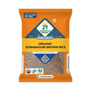 24 Mantra Organic Sonamasuri Brown Rice 5kg (location specific)