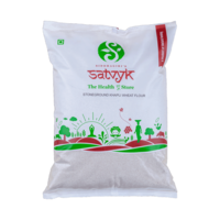 Instamart : SATVYK Stoneground Khapli Wheat Flour 5 kg 