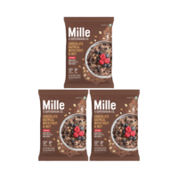 Mille Chocolate Oatmeal with Fruit & Nuts Trial Pack of 3 @ 29