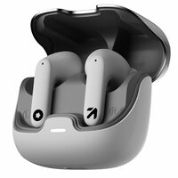GOBOULT Z40 True Wireless in Ear Earbuds with 60H Playtime, Zen™ ENC Mic, Low Latency Gaming, Type-C Fast Charging, Made in India, 10mm Rich Bass Drivers, IPX5, Ear Buds TWS (White)
