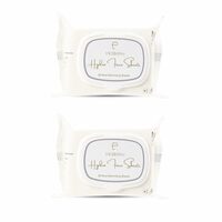 Personal Touch Hydra Facial Skin Care Wipes - World’s 1st Serum Infused Wipes With Hyaluronic Acid, Ceramides | Controls Acne, Pore Minimising | 72 Hours Hydration | 2 Pack of 30 Sheets Each