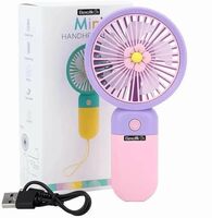 Bongstore Hand fan_2 3 mm Silent Operation 3 Blade Table Fan on Flipkart