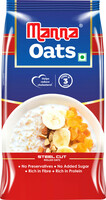 Manna Oats-High Protein & Fibre,Natural Wholegrain,Nutr...