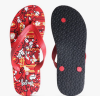 Printed Thong-Strap Flip-Flops - SIZE 9