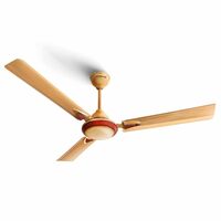 Longway Starlite-1 1200mm/48 inch High Speed Anti-dust Decorative 5 Star Rated Ceiling Fan 400 RPM with 3 Year Warranty (Golden Beige, Pack of 1)