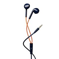 Boat Bassheads 105 Wired in Ear Earphones with Mic (Blue)