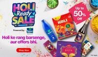 Jiomart Holi Ready Sale : Get upto 50% Discount on Products