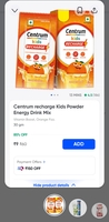 Centrum recharge Kids Powder Energy Drink Mix 