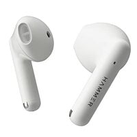 Hammer KO Pro Bluetooth Earbuds with Upto 20H Playtime, ENC, Fast Charging Type-C (White)