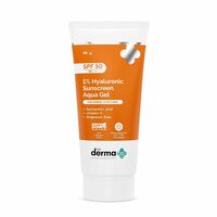 The Derma Co 1% Hyaluronic Sunscreen Aqua Gel SPF 50 PA++++