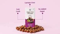 Zepto : Lo Foods Hazelnut Sugar-Free Dark Chocolate 40g