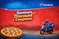 Domino’s : Codes and Discounts (flat 120 off discount)