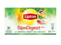 Instamart : Lipton Sipndigest With Green Tea Ginger Tulsi & Rock Salt Tea Bags 50 pc