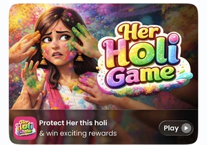 Magic pin New holi game win credits I won 5 credits 