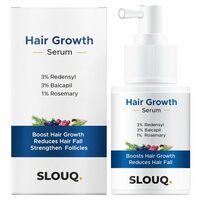 may be PE - SLOUQ Hair Growth Serum Concentrate - 3% Redensyl, 3% Anagain, 3% Baicapil, 1% Rosemary, Biotin, Plant Keratin - Hair Growth Serum for Men & Women - 30ml