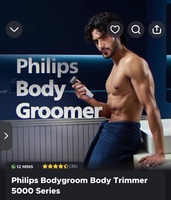 Blinkit || Philips Bodygroom Body Trimmer 5000 Series at 79% off || Mumbai 421***