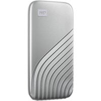 WD My Passport™ SSD 2TB Silver, 1050MB/s Read, 1000MB/s Write, PC & Mac Compatiable, 5 Year Warranty