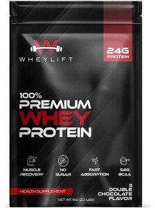 77% off : Wheylift Whey Protein (1 Kg, Double Chocolate) @950.